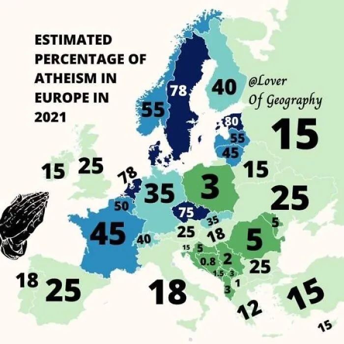 30 Facts About European Countries Shown In The Form Of Maps