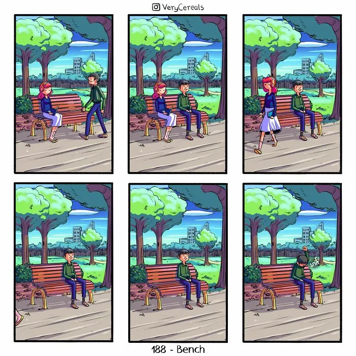 Funny Scenarios With Unexpected Endings, Portrayed In 19 Comics By This Artist (New Pics)