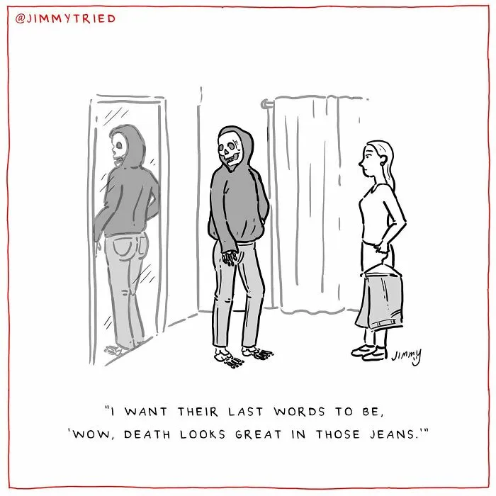 Comedy Has No Bounds: 22 Darker-Toned One-Panel Comics By Jimmy Craig (New Pics)