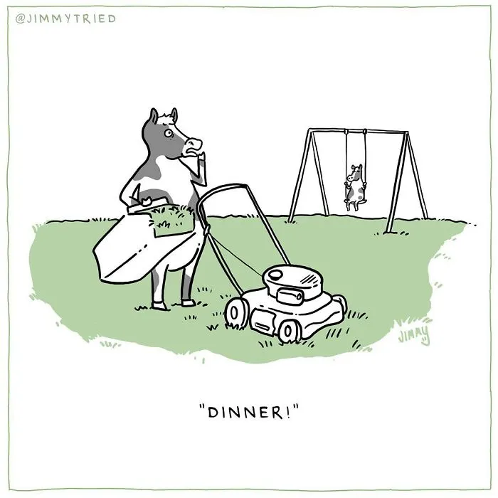 Comedy Has No Bounds: 22 Darker-Toned One-Panel Comics By Jimmy Craig (New Pics)