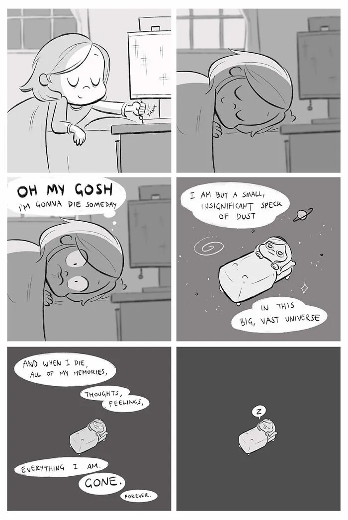 30 Wholesome Comics By This Artist That Many Girls Can Relate To