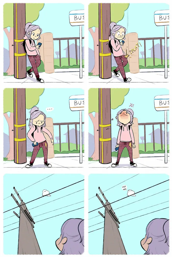 30 Wholesome Comics By This Artist That Many Girls Can Relate To