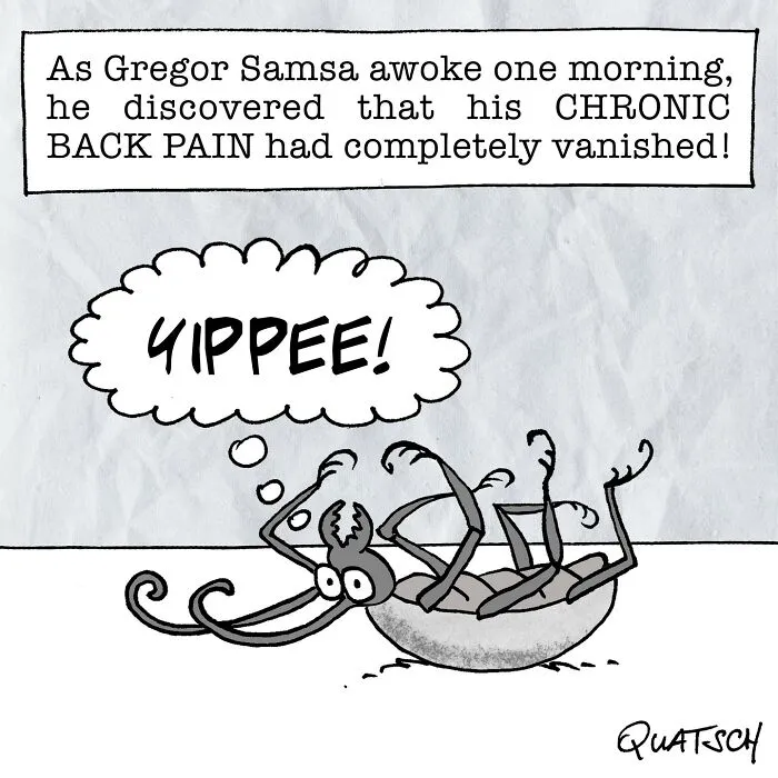 22 Absurd And Witty Comics Depicting Ridiculous Situations By Quatsch (New Pics)