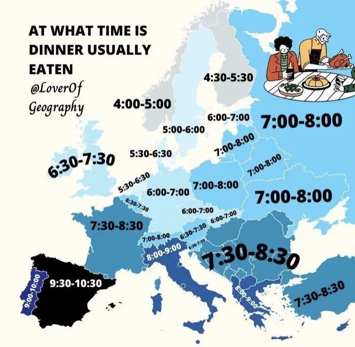 30 Facts About European Countries Shown In The Form Of Maps