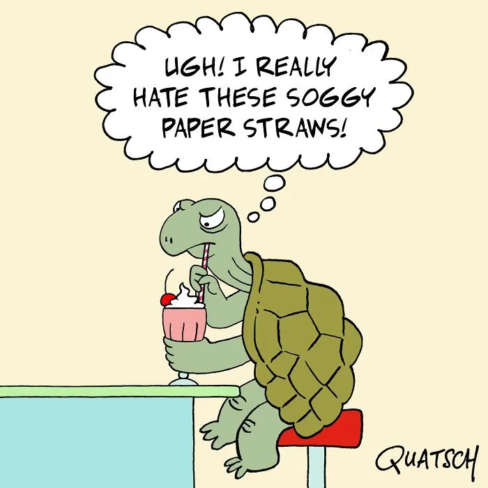 22 Absurd And Witty Comics Depicting Ridiculous Situations By Quatsch (New Pics)