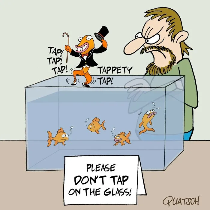 22 Absurd And Witty Comics Depicting Ridiculous Situations By Quatsch (New Pics)