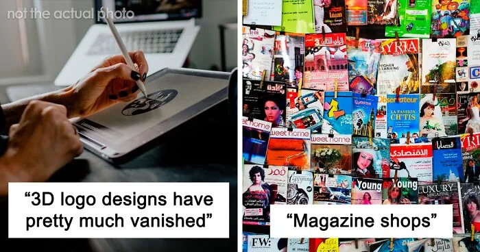 50 Things That Were Quietly Erased From Our Reality, According To Folks Online