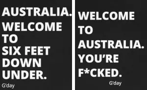 We Made These 10 Tees About Australia's Scary Side