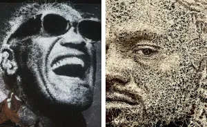 This Montreal Artist Creates Portraits By Breaking Glass (4 Pics)