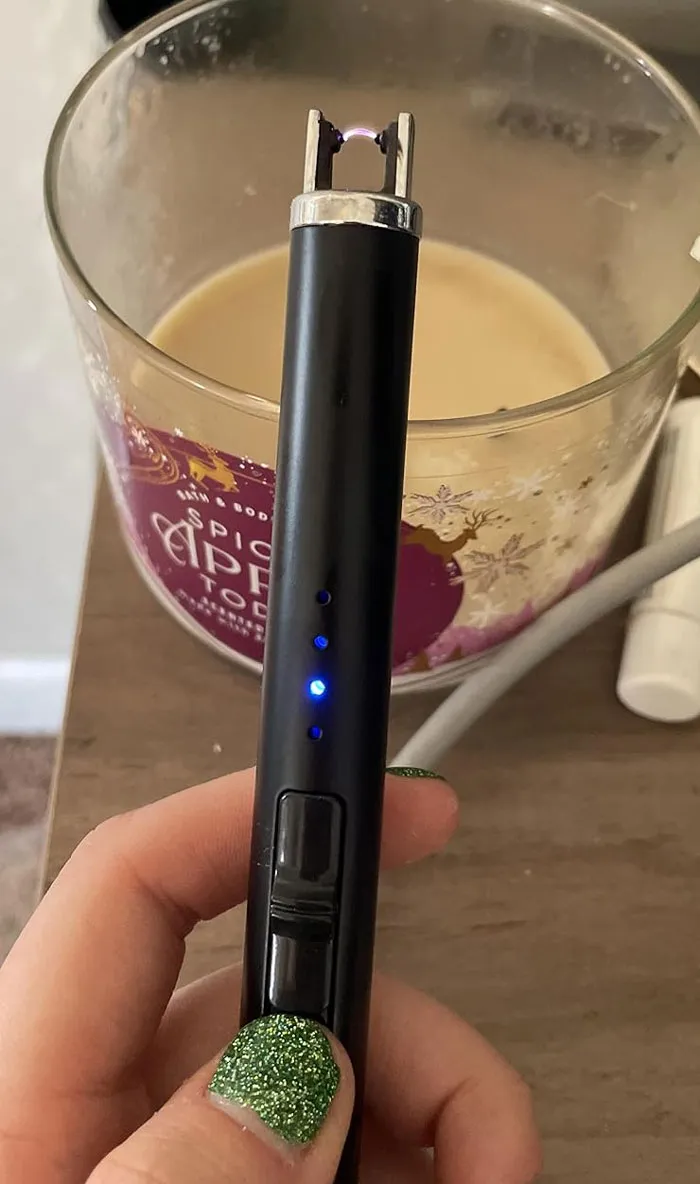<a Style="Display:inline;" Href="Https://Www.amazon.com/Suprus-Electric-Rechargeable-Flameless-Windproof/Dp/B07f9kmy2t?th=1&linkcode=ll1&tag=bplion-20&linkid=51d3724572fba2958812d66e315c1d0d&language=en_us&ref_=as_li_ss_tl" Target="_blank"><span Style="Font:inherit;color:#d74b1f;"> Suprus Electric Candle Lighter</Span> : That Offers Triple Safety Design And A Windproof Spark – It's Portable, Rechargeable, And Butane-Free For All Your Lighting Needs. Plus, With Real-Time Battery Display, You're Always Informed. Elevate Your BBQ Or Candle-Lit Bath Nights By Just A Single Click!