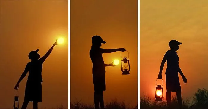 Sunset Stories: 17 Pics Of People's Silhouettes, Plants And Insects By This Photographer
