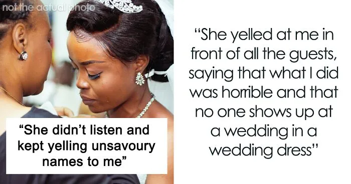 “AITA For Wearing My Wedding Dress To Someone Else’s Wedding?”