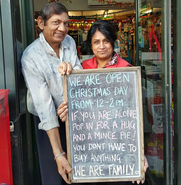 If You Are Alone Or Have Nothing To Do On Christmas Day, Pop Into Meet & Deep News For A Mince Pie And Some Christmas Cheer. You Don't Have To Buy Anything. We Just Want To See You
