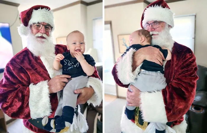 Mi padre es Papá Noel profesional, y creía que nunca sería abuelo. Está ilusionadísimo