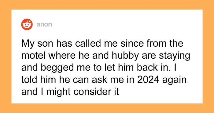 "Am I The Jerk For Throwing My Husband And My Son Out A Few Days Before Christmas?"