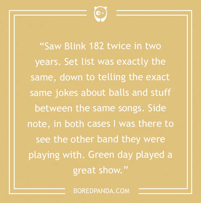 42 Of The Worst Concerts Ever These People Had The Dubious Pleasure Of Witnessing
