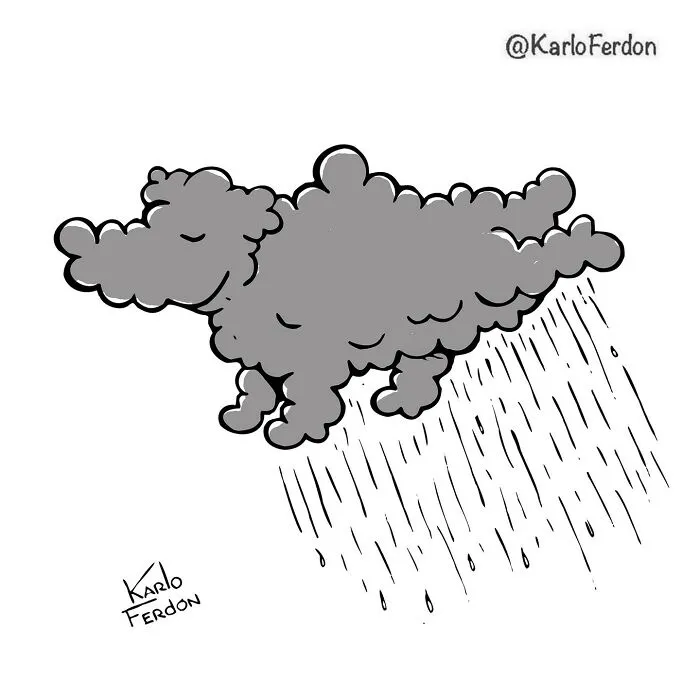 22 Wordless One-Panel Comics Featuring Dogs By Karlo Ferdon