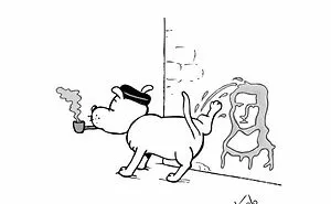 22 Wordless One-Panel Comics Featuring Dogs By Karlo Ferdon