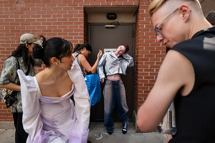 Accidental Pose From The Series Candid Threads By Joanna Madloch