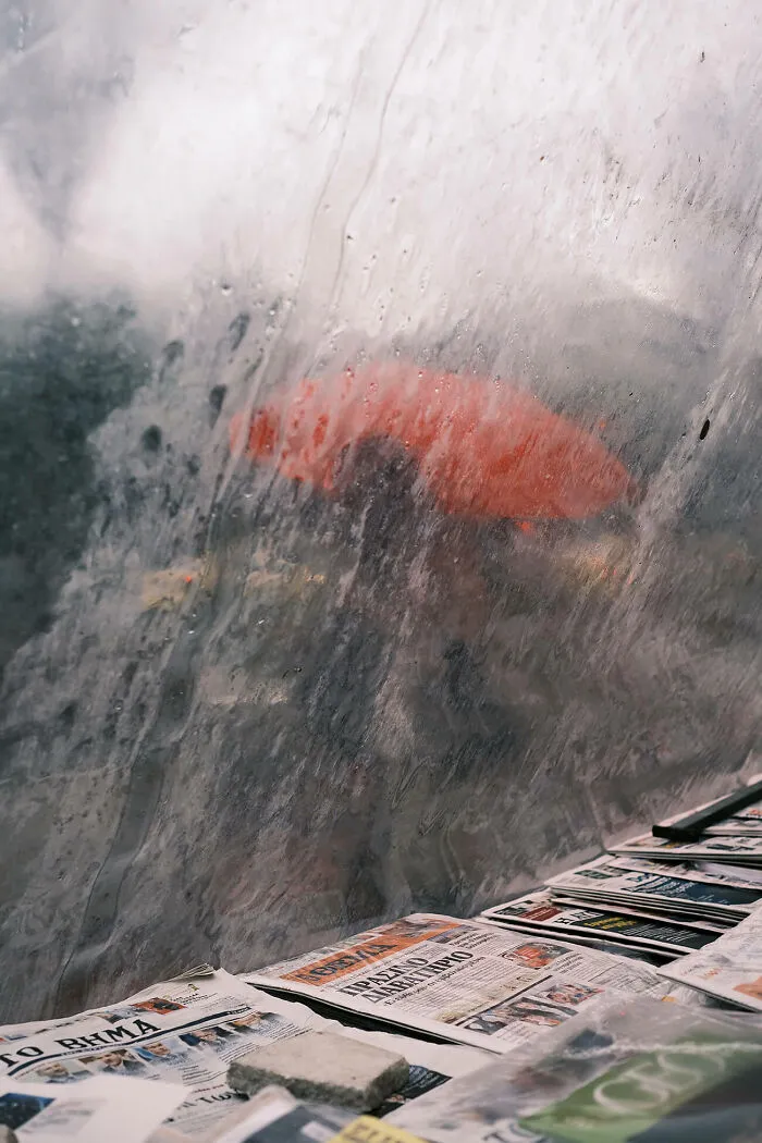 Red Umbrella From The Series Grace Unseen By Marina Nota