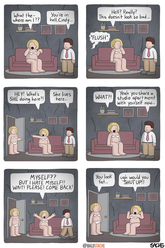 30 Absurdly Funny Comics With Unexpected And Sometimes Dark Turns (New Pics)