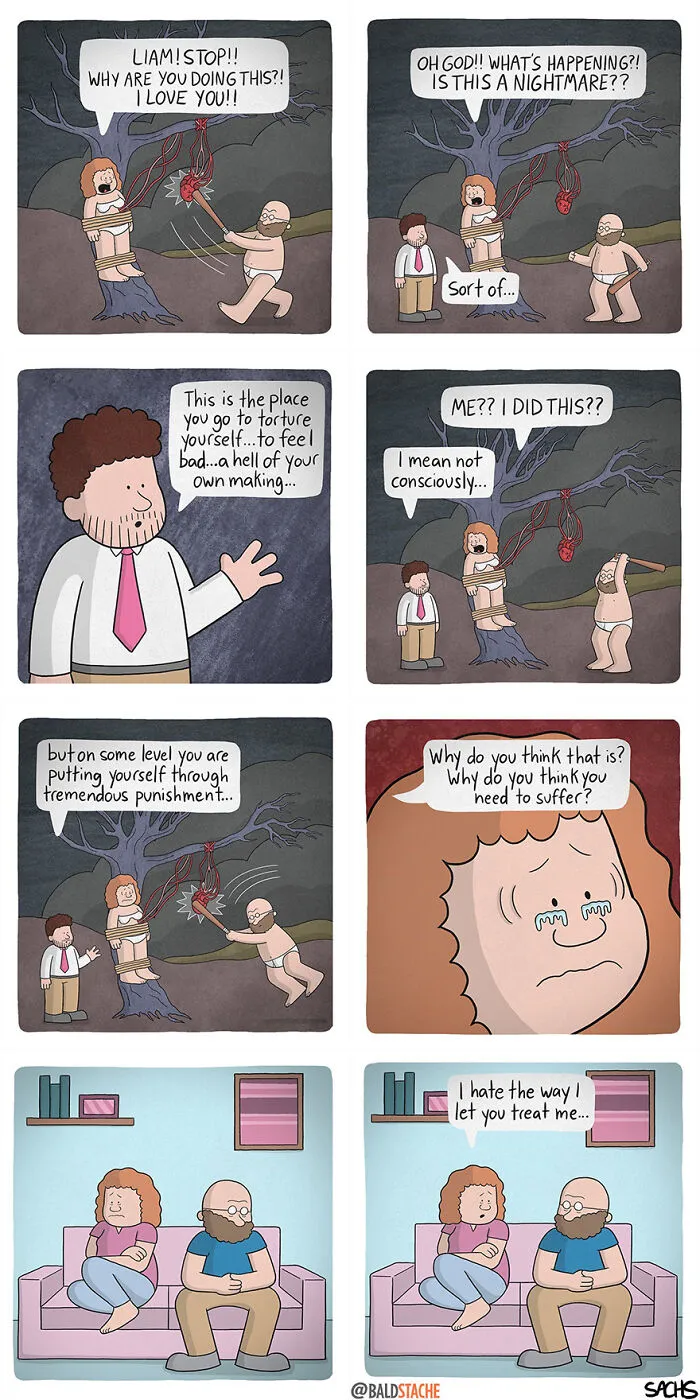 30 Absurdly Funny Comics With Unexpected And Sometimes Dark Turns (New Pics)