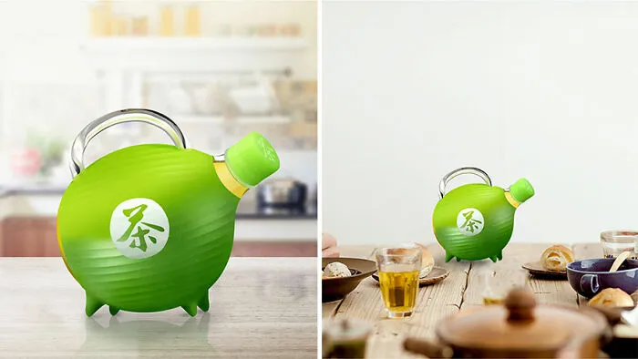 I Came Up With A Teapot Plastic Bottle That's As Cute As A Pet