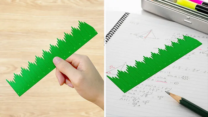 I Thought Of Putting It In A Pencil Case Instead Of A Lunch Box. It Has Become A Ruler