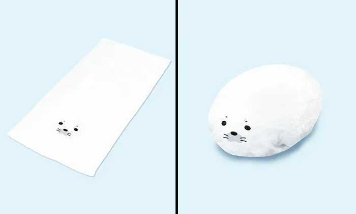 I Came Up With A Bath Towel That Turns Into A Seal. It's Sure To Be Cute When Layered