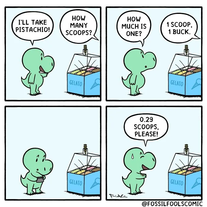 Artist Reveals What The Daily Life Of Dinosaurs Looked Like (35 New Comics)