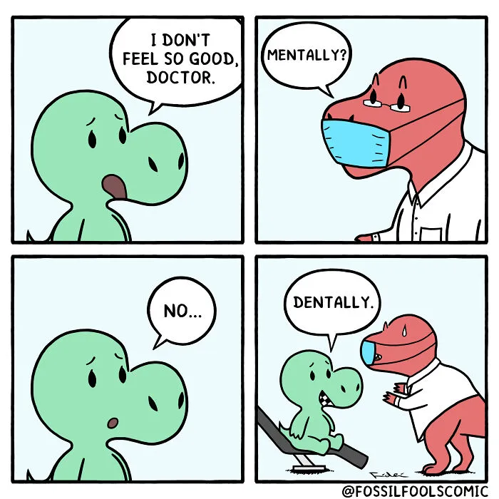 Artist Reveals What The Daily Life Of Dinosaurs Looked Like (35 New Comics)
