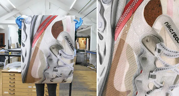 30 Hyper-Realistic Drawings Of Sneakers That Might Make You Think They're Photos
