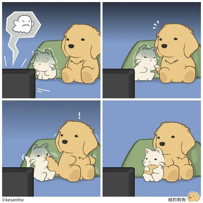 23 New Fun Comics By Kesanitw Featuring Cute Human-Like Animals