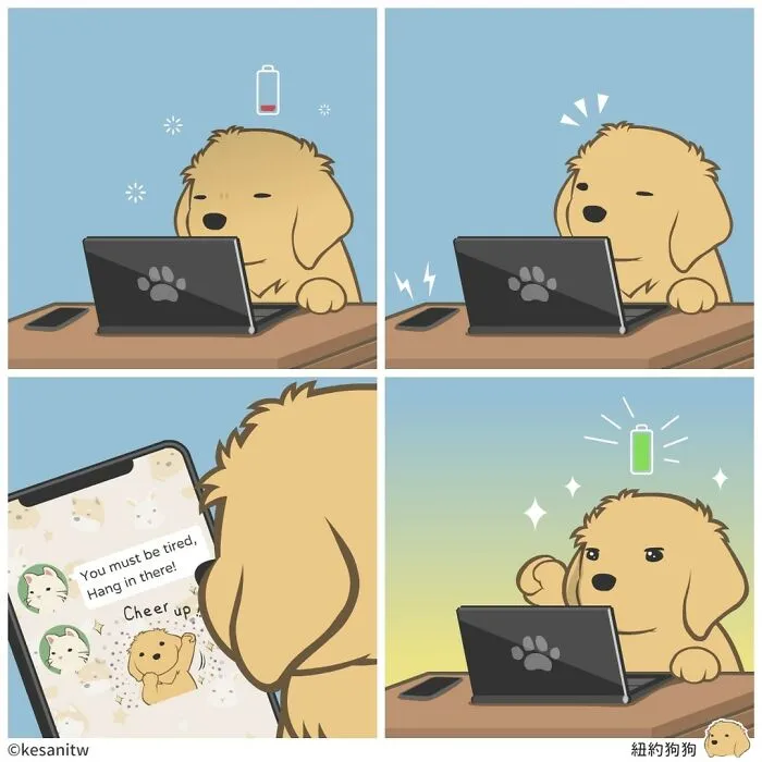 23 New Fun Comics By Kesanitw Featuring Cute Human-Like Animals