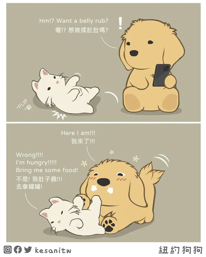 23 New Fun Comics By Kesanitw Featuring Cute Human-Like Animals