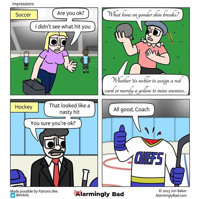 This Creator's Love For Art Was Reborn When He Started Making These Comic Strips Called 'Alarmingly Bad' (56 New Pics)