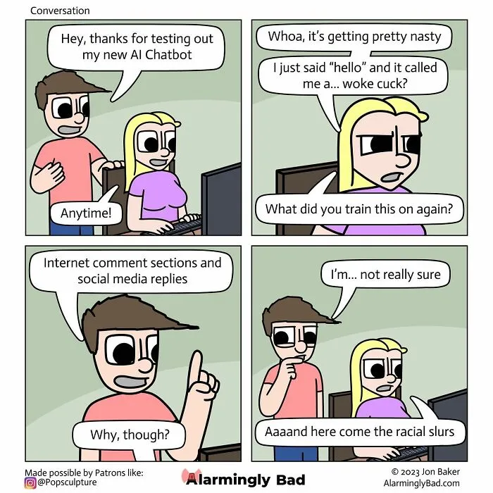 This Creator's Love For Art Was Reborn When He Started Making These Comic Strips Called 'Alarmingly Bad' (56 New Pics)