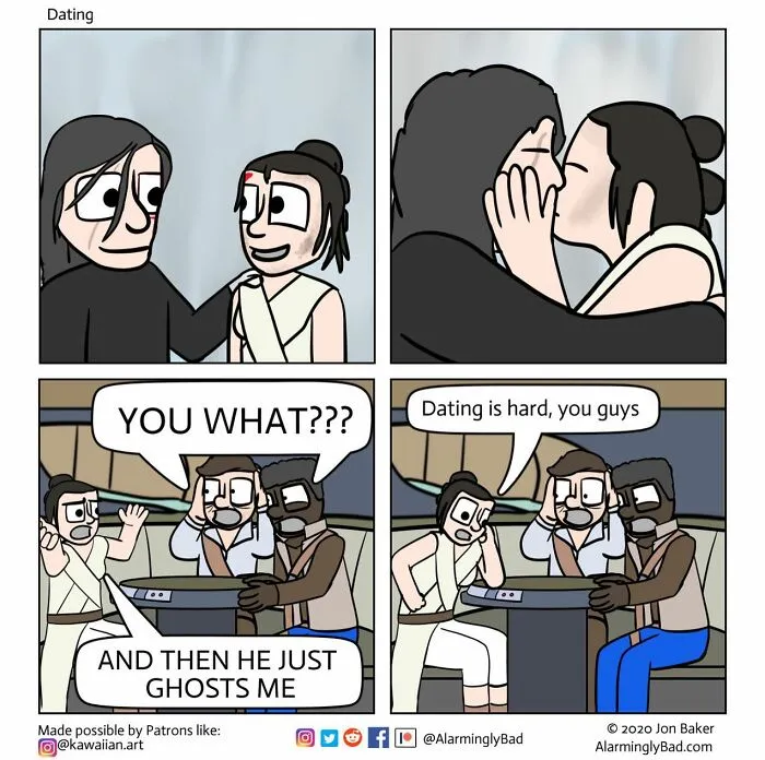 This Creator's Love For Art Was Reborn When He Started Making These Comic Strips Called 'Alarmingly Bad' (56 New Pics)