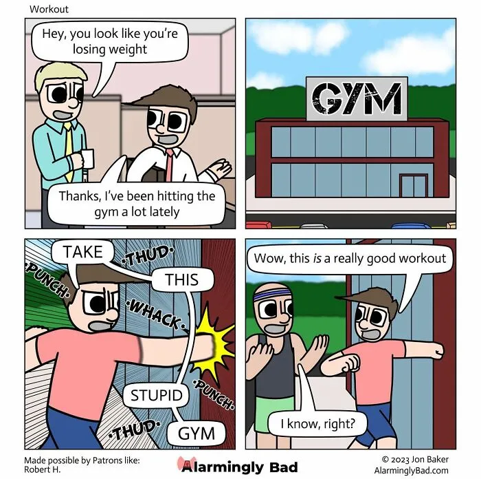 This Creator's Love For Art Was Reborn When He Started Making These Comic Strips Called 'Alarmingly Bad' (56 New Pics)