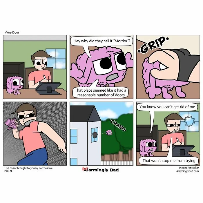 This Creator's Love For Art Was Reborn When He Started Making These Comic Strips Called 'Alarmingly Bad' (56 New Pics)