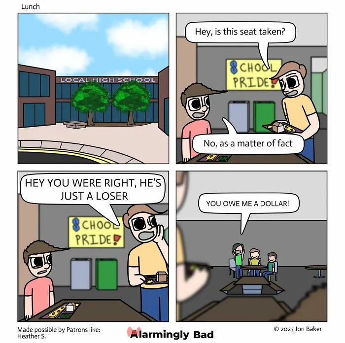 This Creator's Love For Art Was Reborn When He Started Making These Comic Strips Called 'Alarmingly Bad' (56 New Pics)