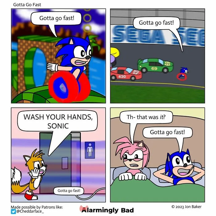 This Creator's Love For Art Was Reborn When He Started Making These Comic Strips Called 'Alarmingly Bad' (56 New Pics)