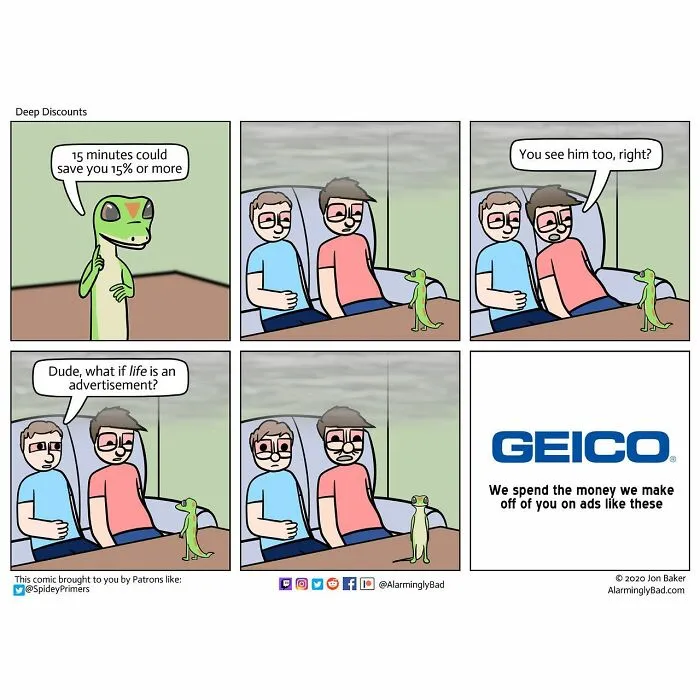 This Creator's Love For Art Was Reborn When He Started Making These Comic Strips Called 'Alarmingly Bad' (56 New Pics)