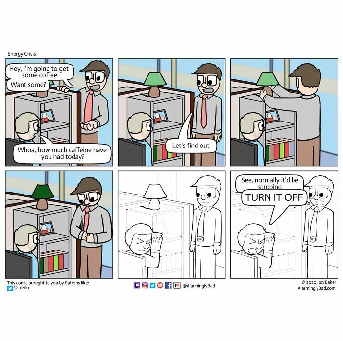 This Creator's Love For Art Was Reborn When He Started Making These Comic Strips Called 'Alarmingly Bad' (56 New Pics)