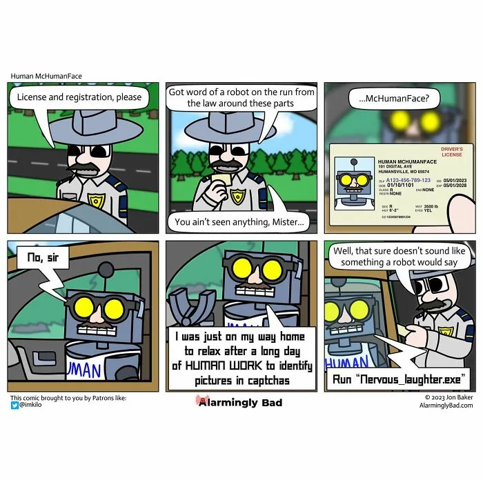 This Creator's Love For Art Was Reborn When He Started Making These Comic Strips Called 'Alarmingly Bad' (56 New Pics)