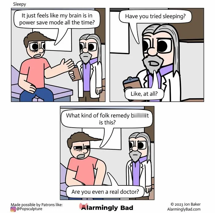 This Creator's Love For Art Was Reborn When He Started Making These Comic Strips Called 'Alarmingly Bad' (56 New Pics)