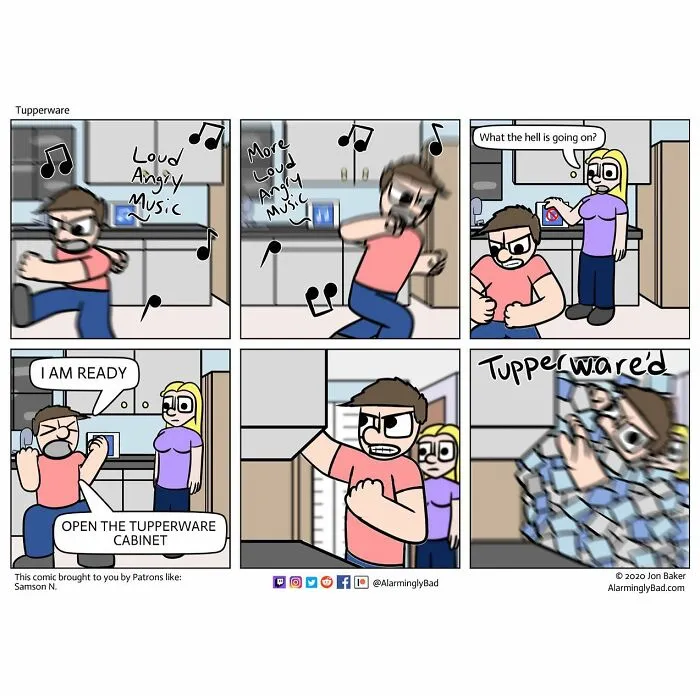 This Creator's Love For Art Was Reborn When He Started Making These Comic Strips Called 'Alarmingly Bad' (56 New Pics)