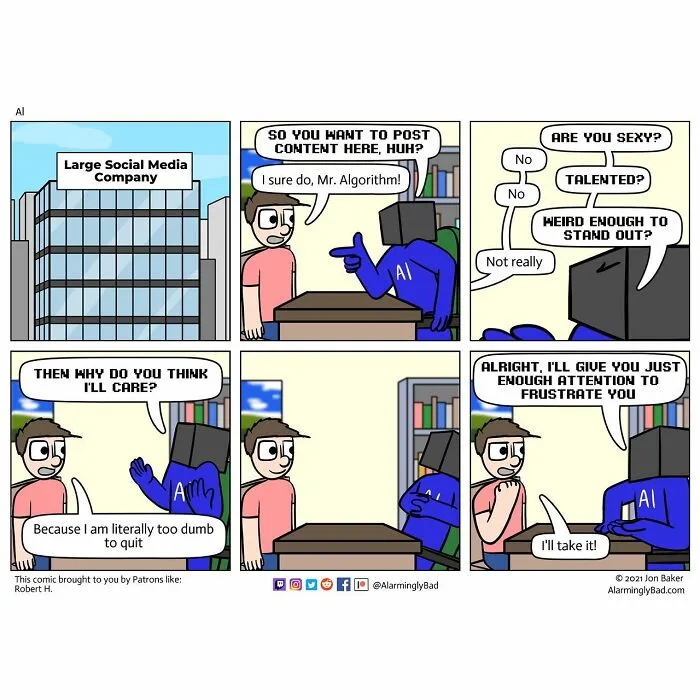 This Creator's Love For Art Was Reborn When He Started Making These Comic Strips Called 'Alarmingly Bad' (56 New Pics)