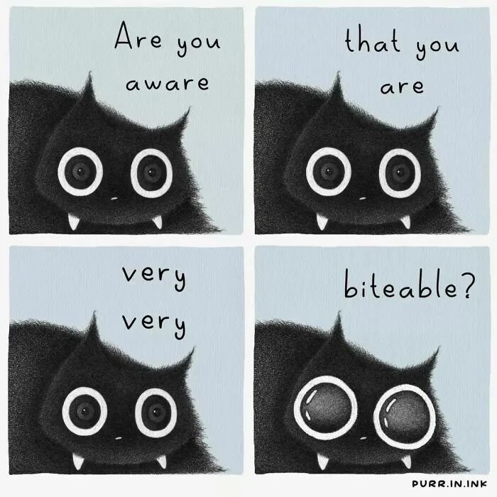 30 Times This Artist Made Illustrations That Capture The Essence Of Cats Perfectly (New Pics)