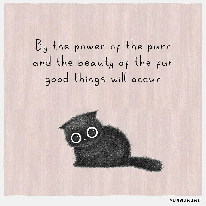 30 Times This Artist Made Illustrations That Capture The Essence Of Cats Perfectly (New Pics)